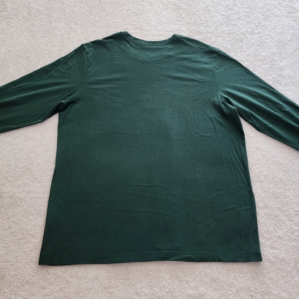 Nike Air Jordan L/S T-Shirt, Men's Size XL, EUC - Noble Green - Picture 8 of 12